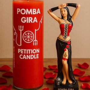Pomba Gira Petition Candle
