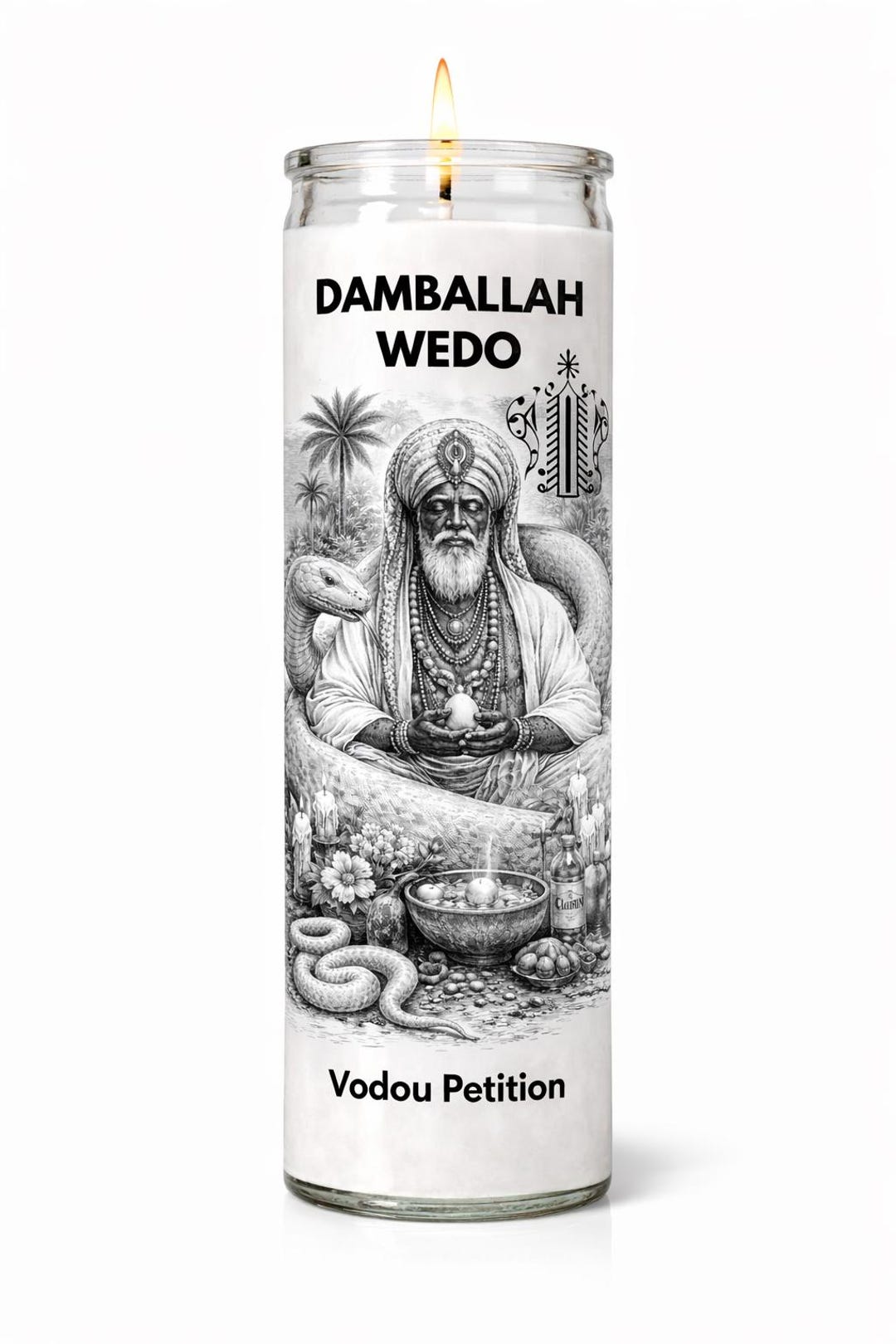 Damballah Wedo or Ayida Wedo Vodou Petition Candle - Etsy