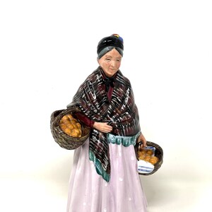 Royal Doulton Figurine - The Orange Lady - Circa 1950
