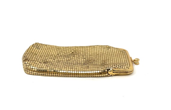 Whiting and Davis Co Gold Mesh Glasses Case - image 4