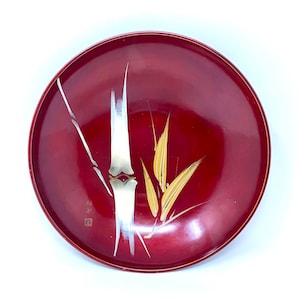 Mid Century Japanese Lacquerware Bowl