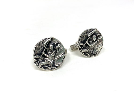Fenwick & Sailors Sterling Silver Cufflinks - Mid