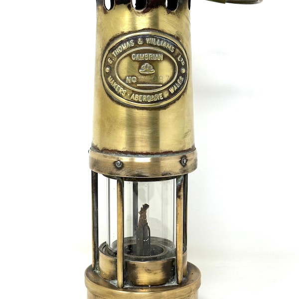 Antique Miners Lamp - Etsy