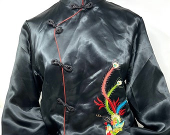 Hong yao Vintage Chinese Silk Jacket