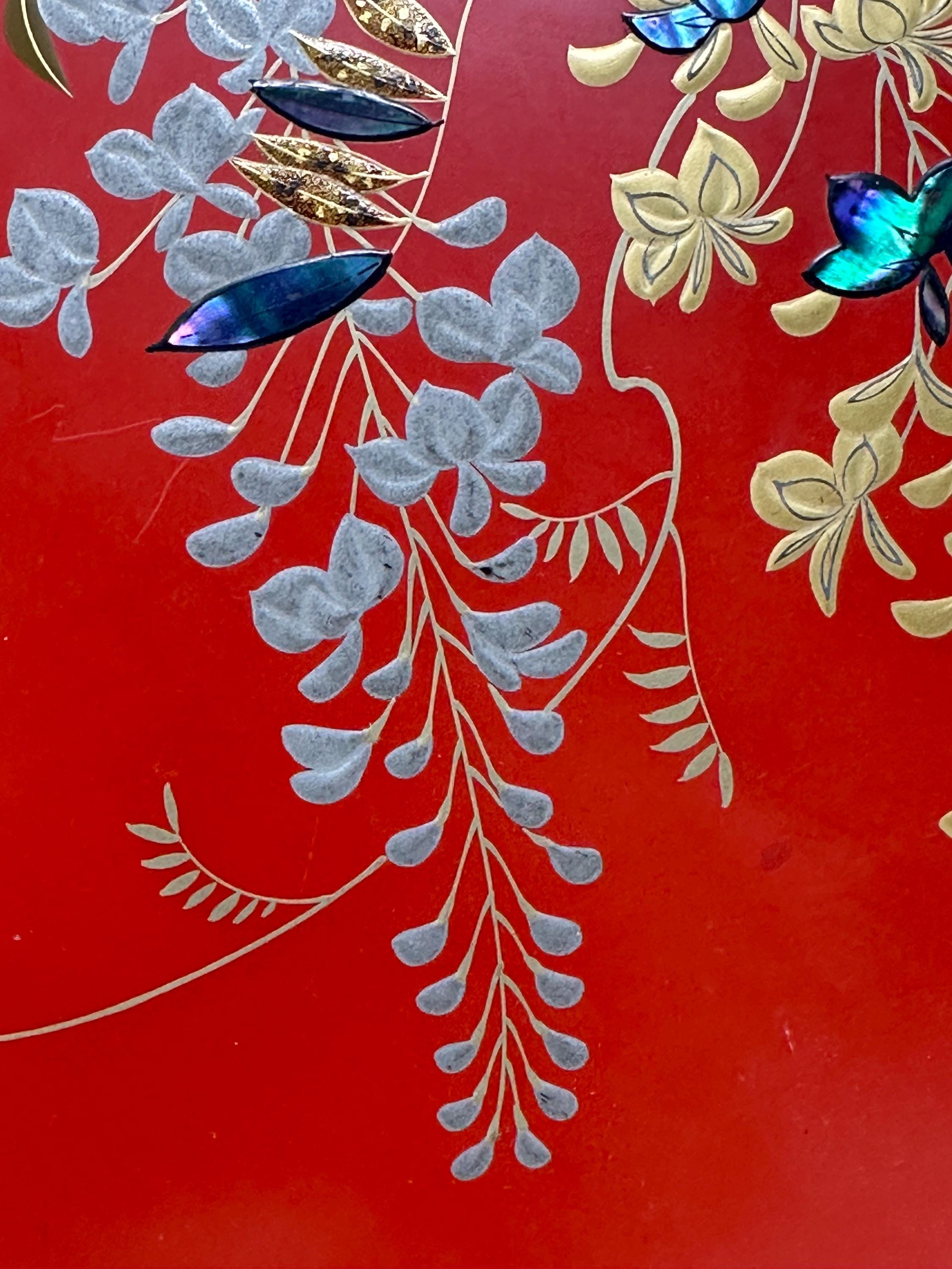 Vintage Maruni Lacquerware Tray - Etsy
