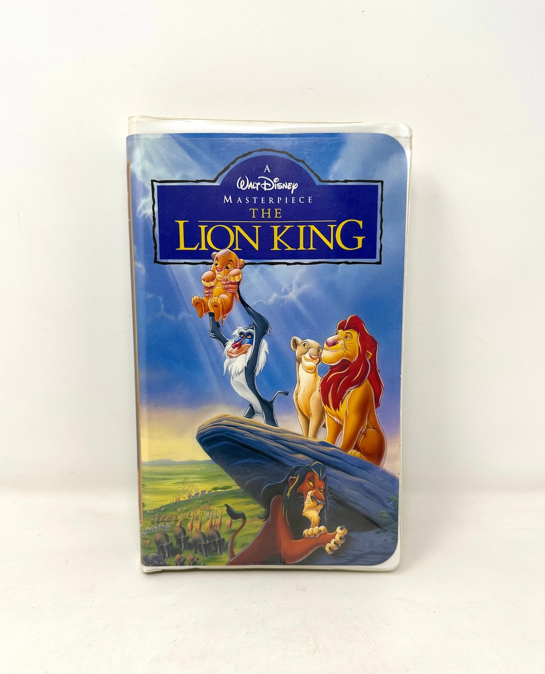 The Lion King VHS Tape Walt Disney Masterpiece Collection Etsy