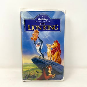The Lion King VHS Tape - Walt Disney Masterpiece Collection