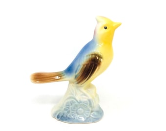 Ceramic Bird Figurine - Mid Century