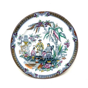 Beech & Hancock Pekin Plate - Circa 19th Century