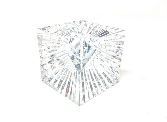Waterford Crystal Votive Candle Holder Made In Ireland Etsy