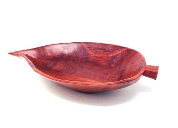 Turned from Brazilian Purpleheart wood — that vivid violet grain is genuinely jaw-dropping and no two bowls look alike.