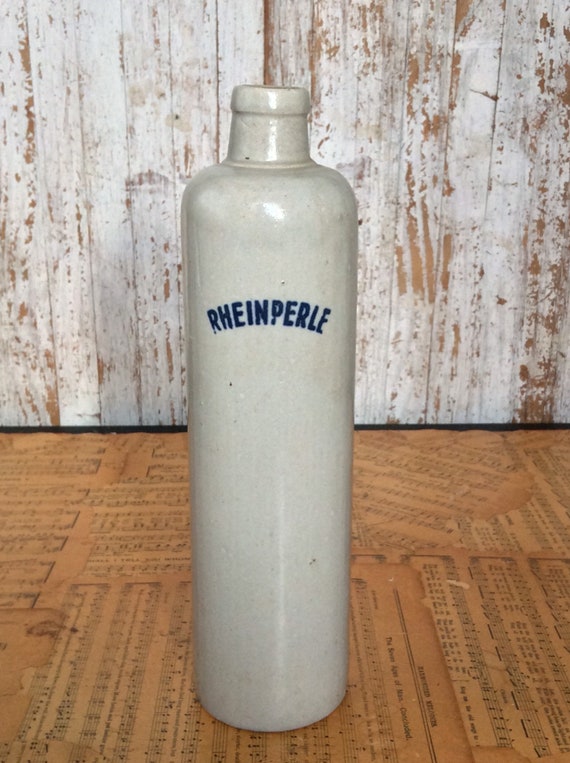 Rheinperle German Wine Bottle - Vintage 1960s - Etsy
