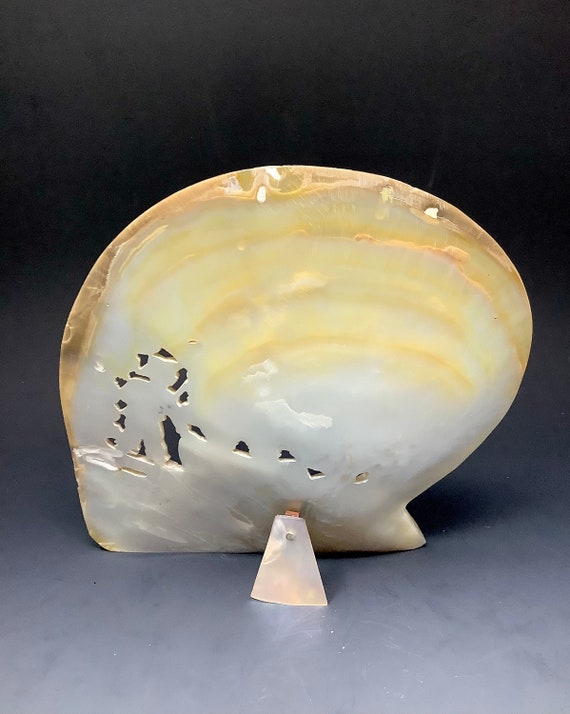 アンティークピンディッシュ Mother of Pearl Shell Hand Carved Mother of Pearl Shell - Etsy