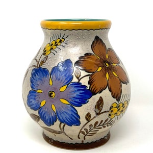 Gouda Ceramic Vase - Made in Holland - Circa 1930