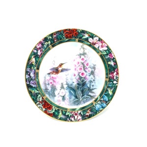 The Rufous Hummingbird - Limited Edition Porcelain Plate by Lena Liu