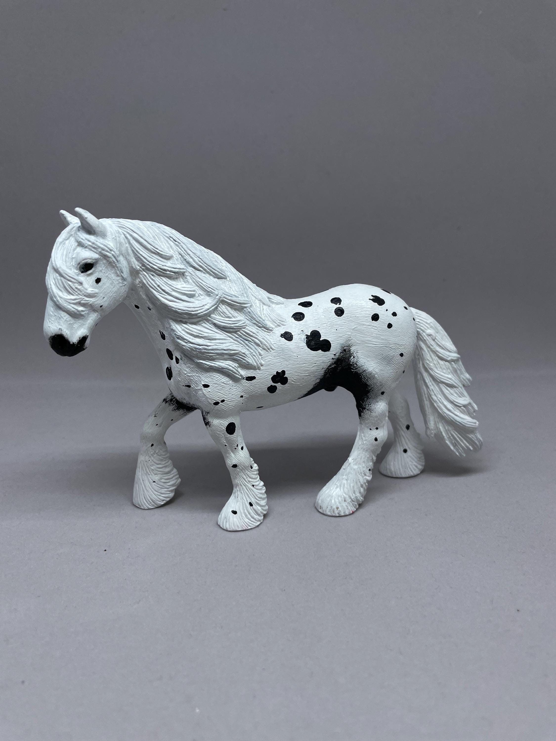Schleich custom repaint model appaloosa horse