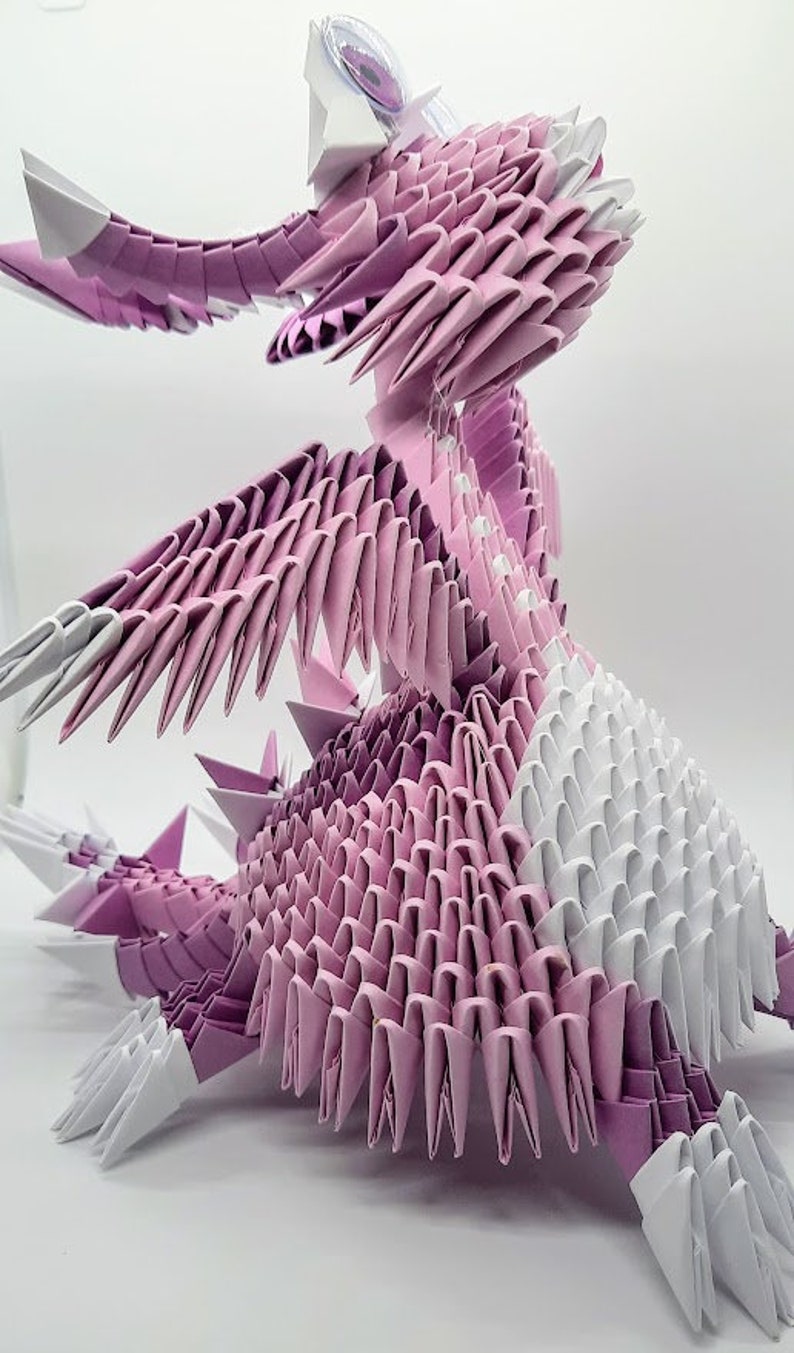 3d Origami Dragon image 4