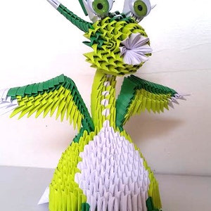 3d Origami Dragon image 2