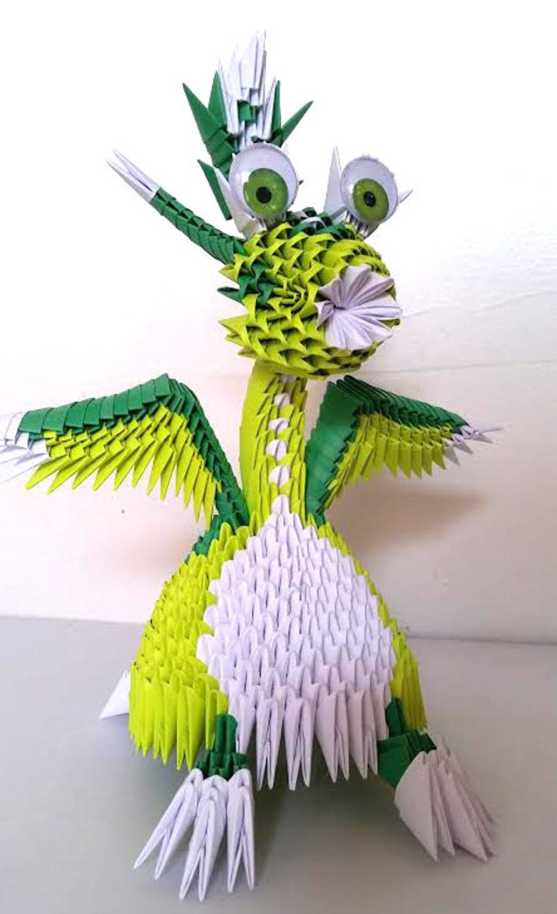 3d Origami Dragon image 2