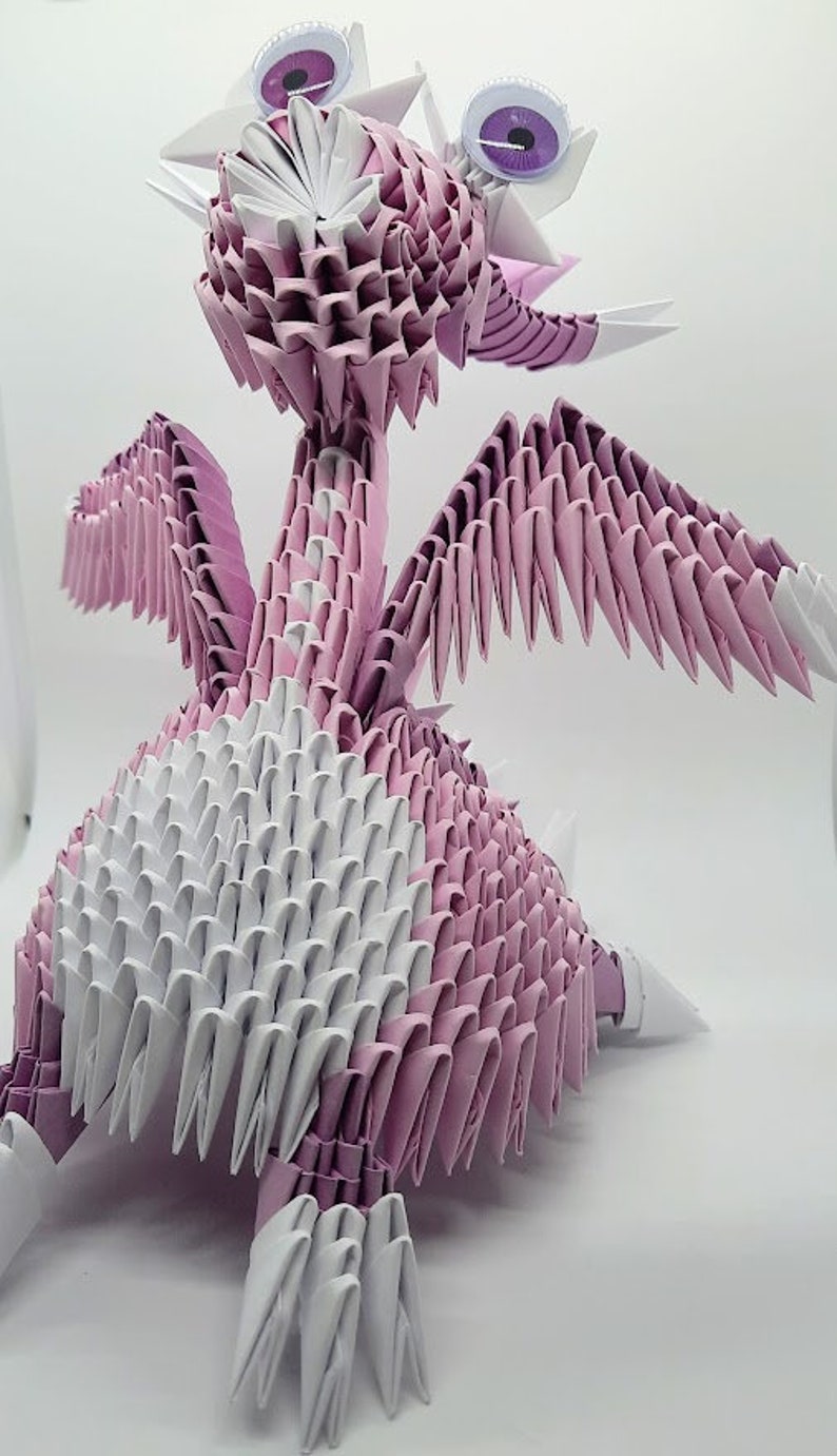 3d Origami Dragon image 3