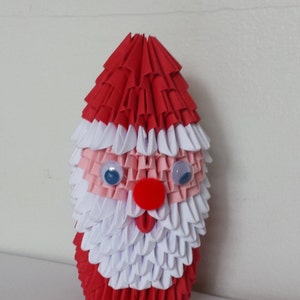 3D origami Santa Claus (medium)