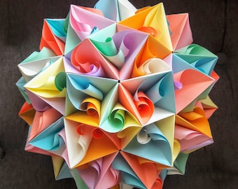 3D origami Giant Ant-Lion  kusudama