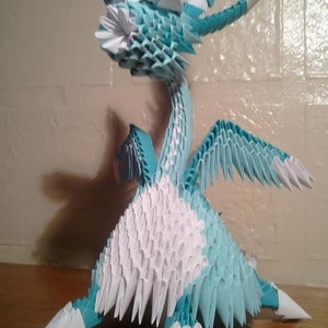 3d Origami Dragon image 7