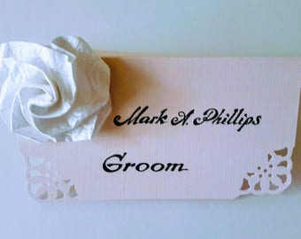 Wedding place card