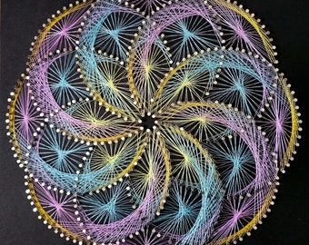 String Art Sacred Geometry, Galaxy