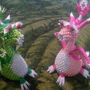 3d Origami Dragon image 1