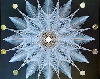 String Art Mandala glow in dark