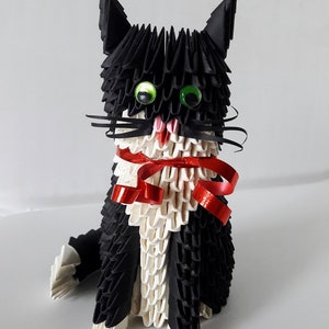 3d Origami Cat 2