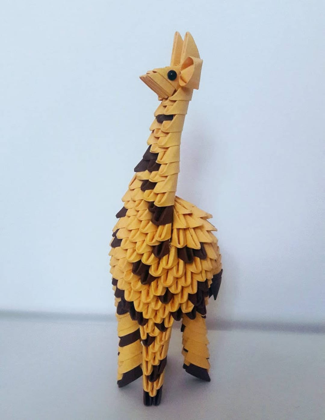 3D Origami Giraffe Etsy