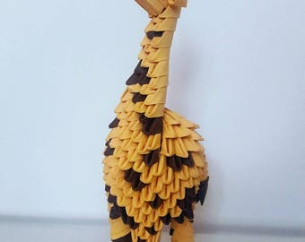 3D origami Giraffe