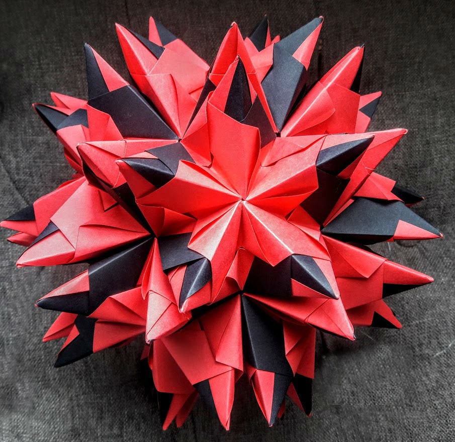 3D Origami Giant Tornillo 90 Kusudama - Etsy
