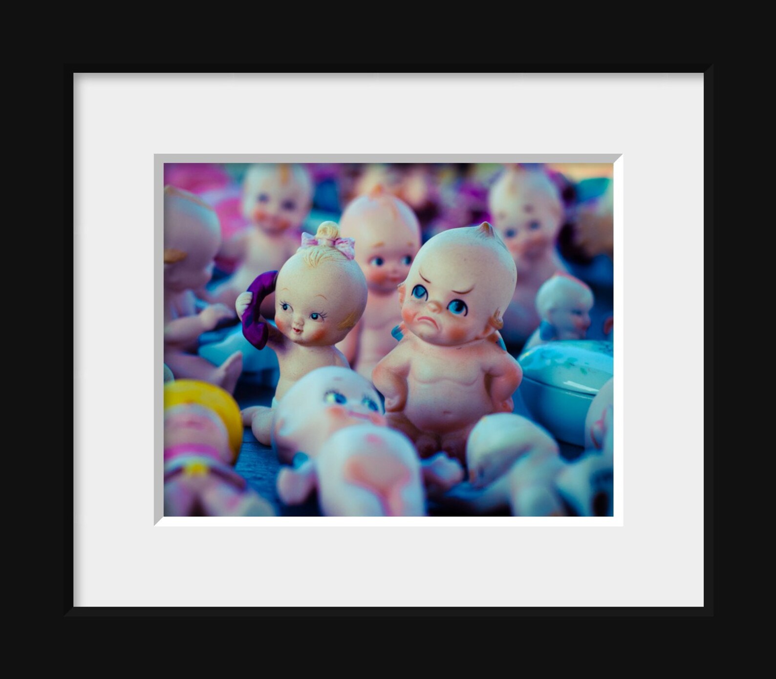 Nursery Art, Fine Art Photo, Kewpie Doll, Home Decor, Vintage Doll