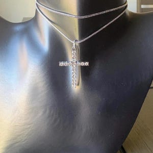Rhinestone Cross Pendant