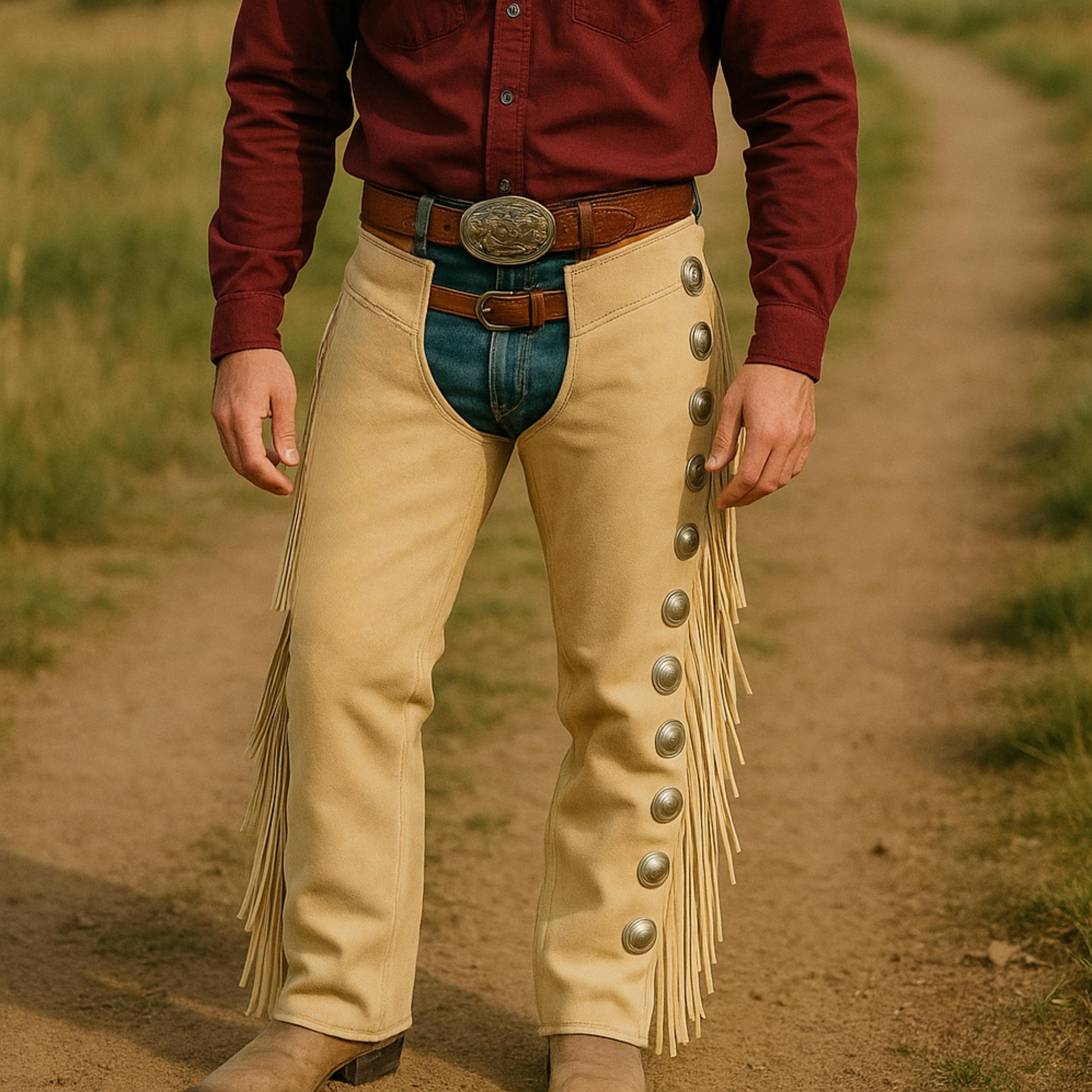 Leather Fringe Jeans - Etsy