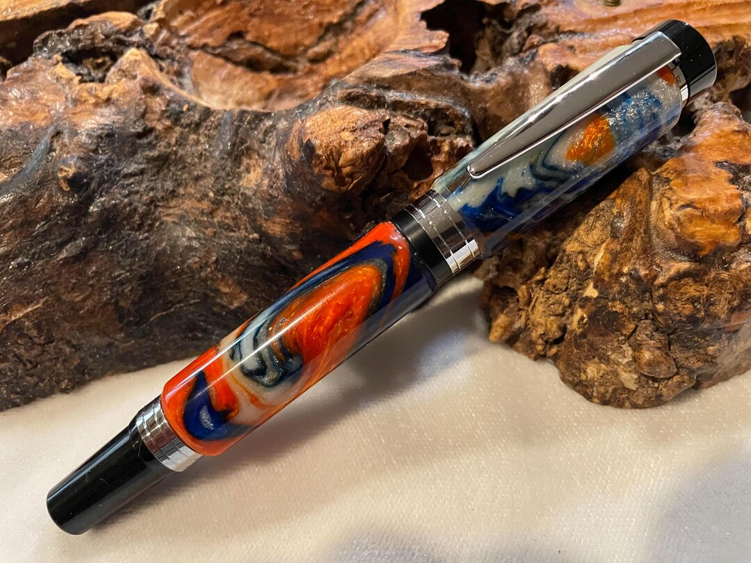 Firework Explosion In Pen Handmade Lava Explosion Fountain Pens - El Grande Style ( 7847 7381 ...