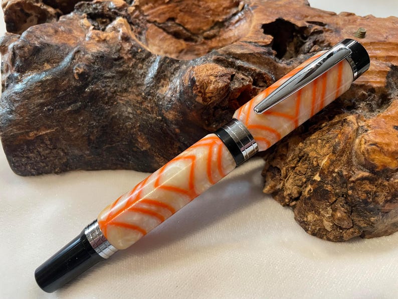 Gorgeous Geometric El Grande Style Fountain Pens # 7712 7713 7714 image 4