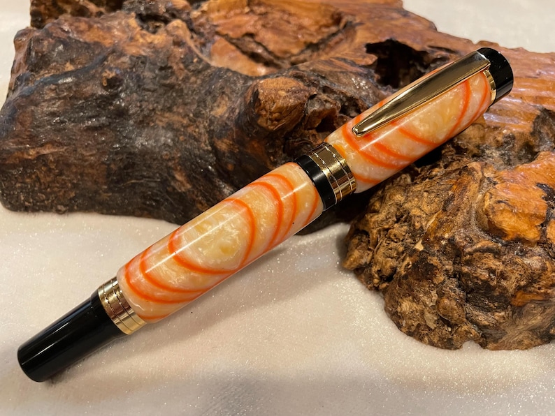 Gorgeous Geometric El Grande Style Fountain Pens # 7712 7713 7714 image 5