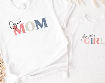 Mommy and Mini Shirt, Mom Shirt, Gift for Mom, Gift for Mothers day, Mom and Me Outfits, Mother and Daughter Shirt, Mommys Girl Tshirt