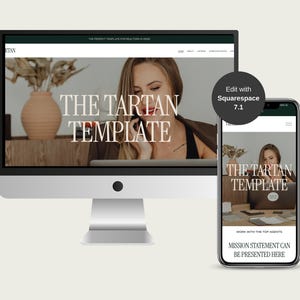 Real Estate Agent Website Template,  Real Estate Squarespace Website, Squarespace Website Template, Website for Real Estate Marketing