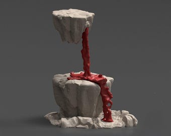 Blood Rocks, Daemonic Vortex - Chaos Themed Grimdark Wargaming Terrain