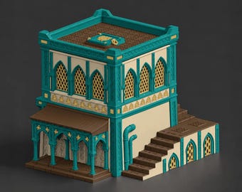 Hab Block, Fortress of Ma'rut - D&D Fantasy Themed Terrain