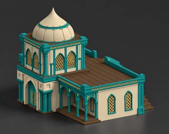 Hab Block 2, Fortress of Ma'rut - D&D Fantasy Themed Terrain