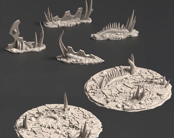 Small Scatter, Belkartam - Grimdark Themed Wargaming Terrain