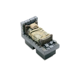 Bed, Ultimate Dungeon - D&D RPG Tabletop Dungeon Tiles