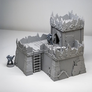 Barracks 2, Warpzel-1A Settlement - Grimdark Themed Wargaming Terrain