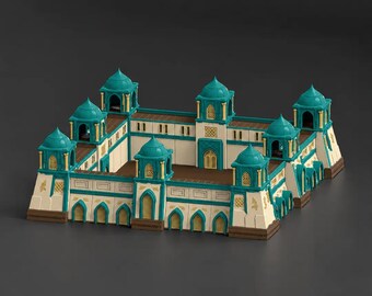 Wall, Fortress of Ma'rut - D&D Fantasy Themed Terrain